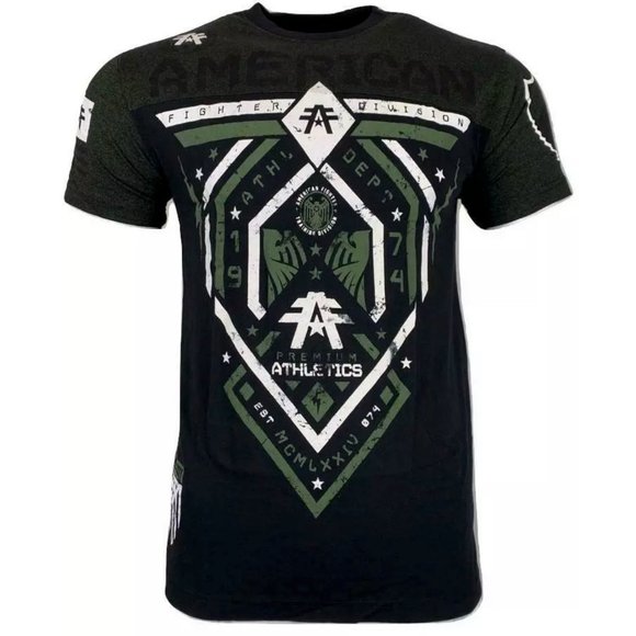 AMERICAN FIGHTER Men's T-Shirt S/S FAIRBANKS TEE - Picture 1 of 8